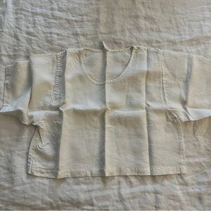 Lloyds White Linen Top